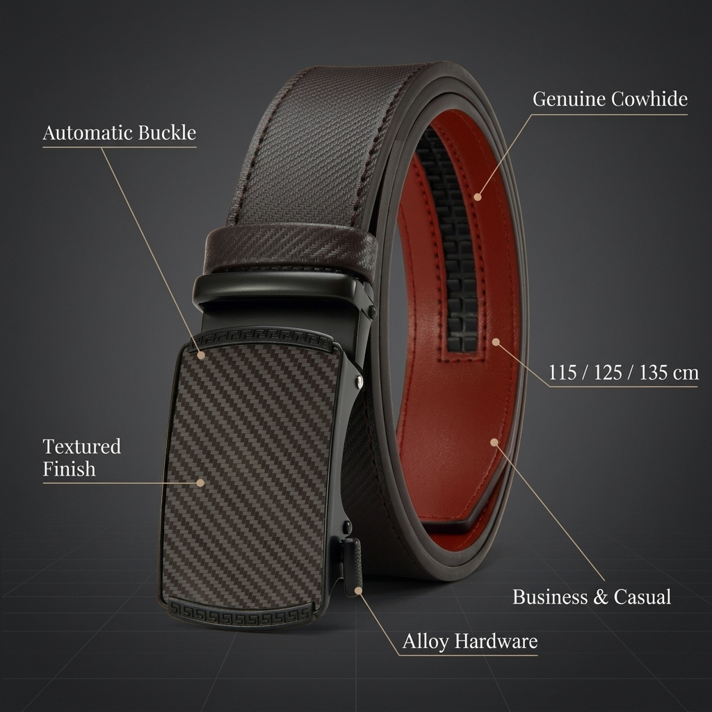 VAEREN Axiom™ Automatic Leather Belt