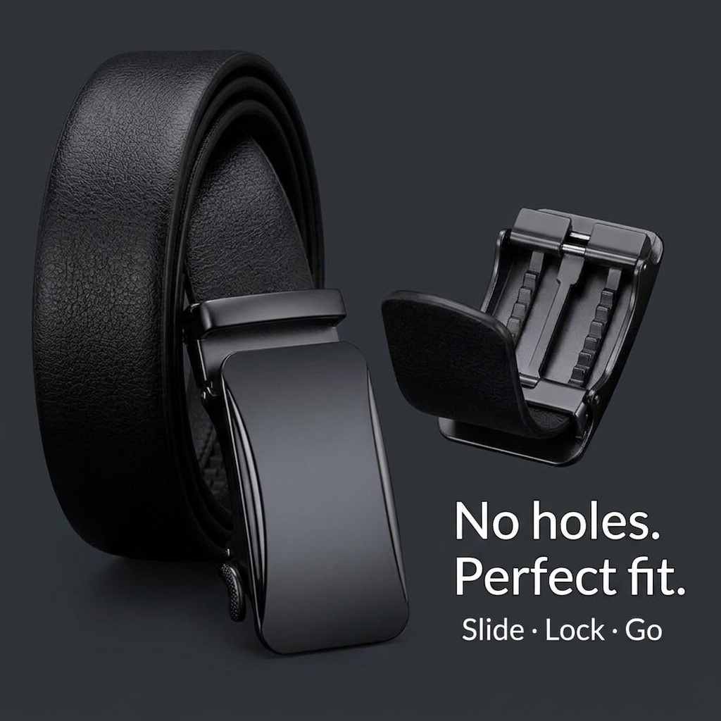 VAEREN Trendy™ Automatic Leather Belt