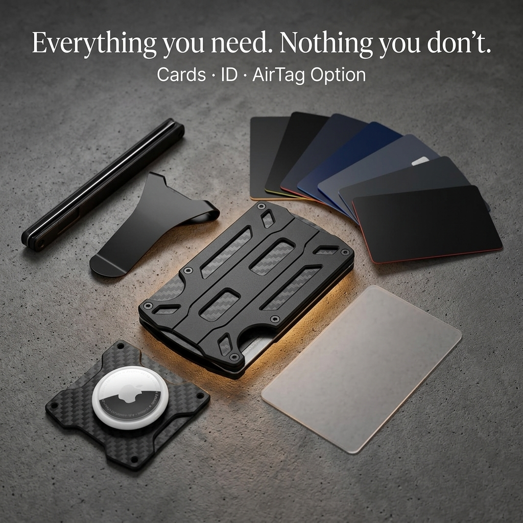 VAEREN Aluminum Alloy Core Wallet