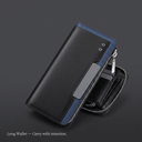 VAEREN Long Type Leather Wallet
