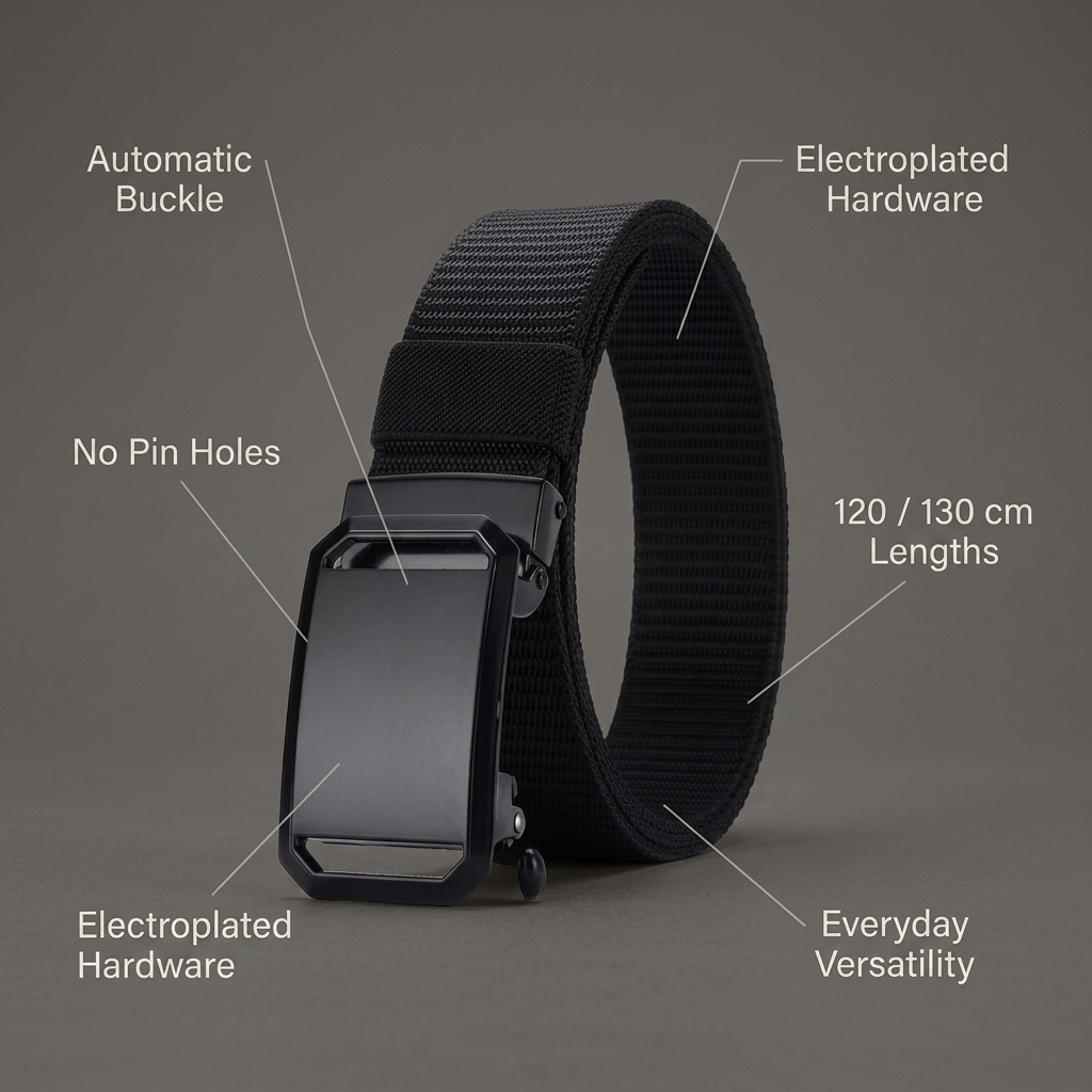 VAEREN Stride™ Automatic Canvas Belt