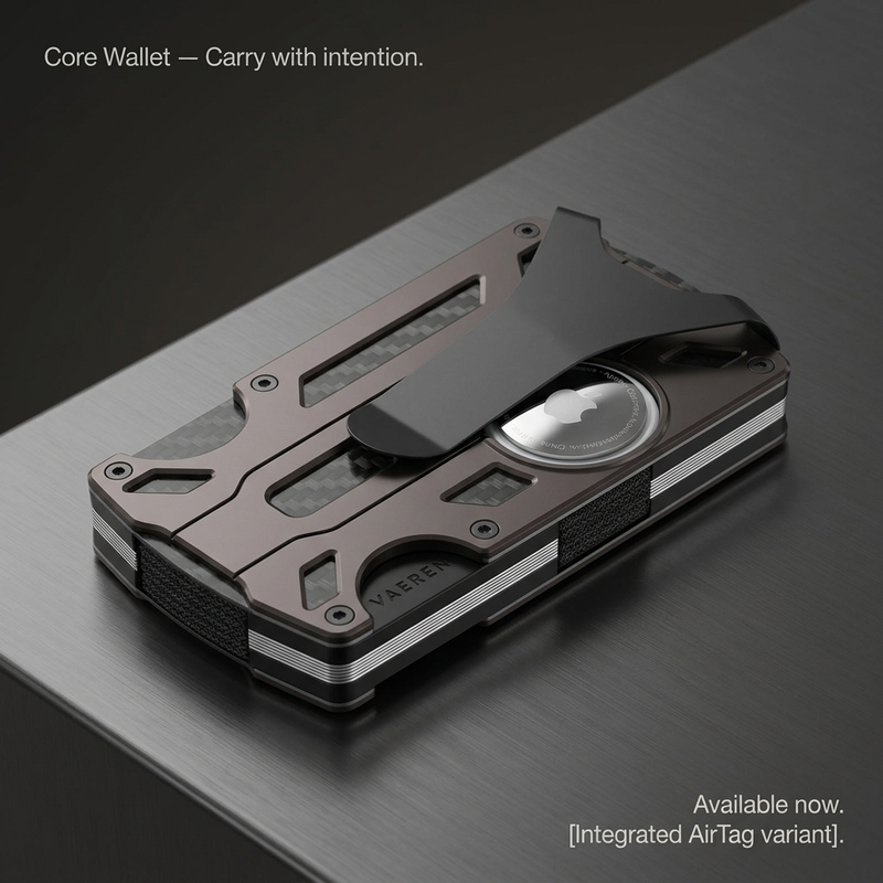 VAEREN Aluminum Alloy Core Wallet