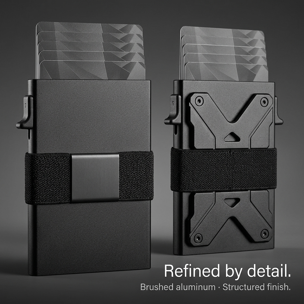VAEREN Aluminium Smart Wallet