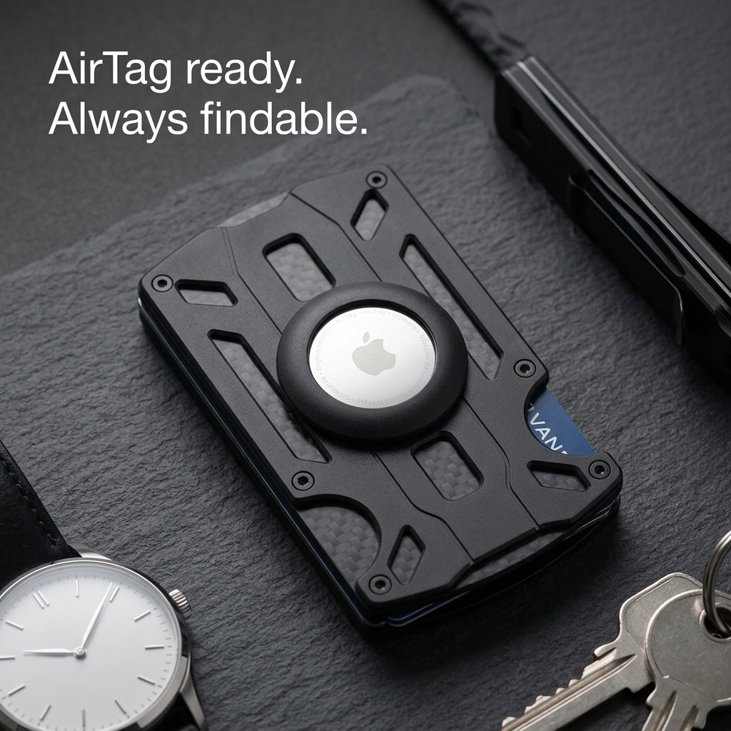 VAEREN Aluminum Alloy Core Wallet