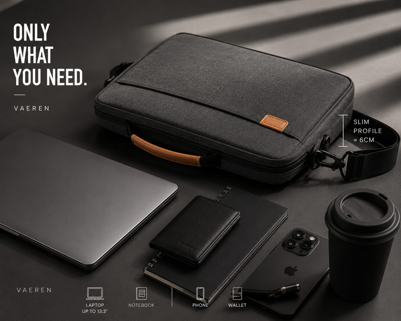 VAEREN Crossbody Portable Bag