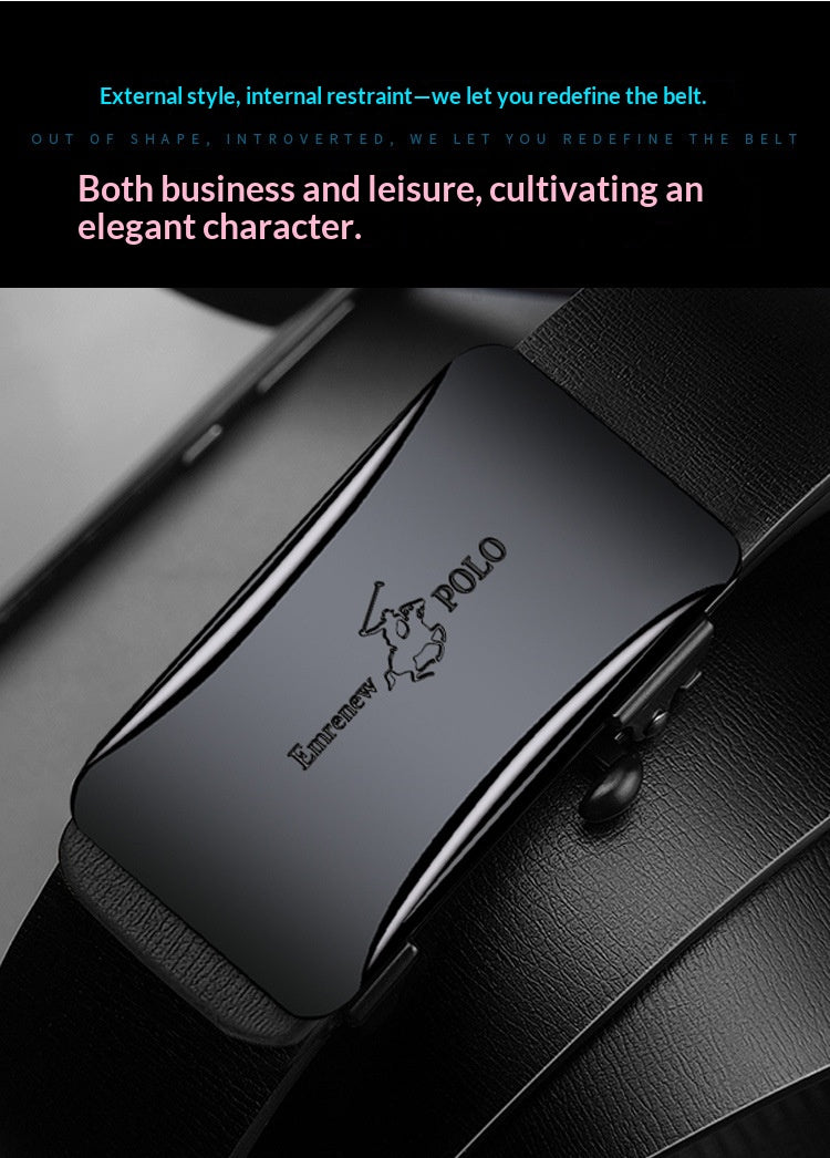 VAEREN Trendy™ Automatic Leather Belt