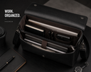 VAEREN Men's Horizontal Leather Briefcase