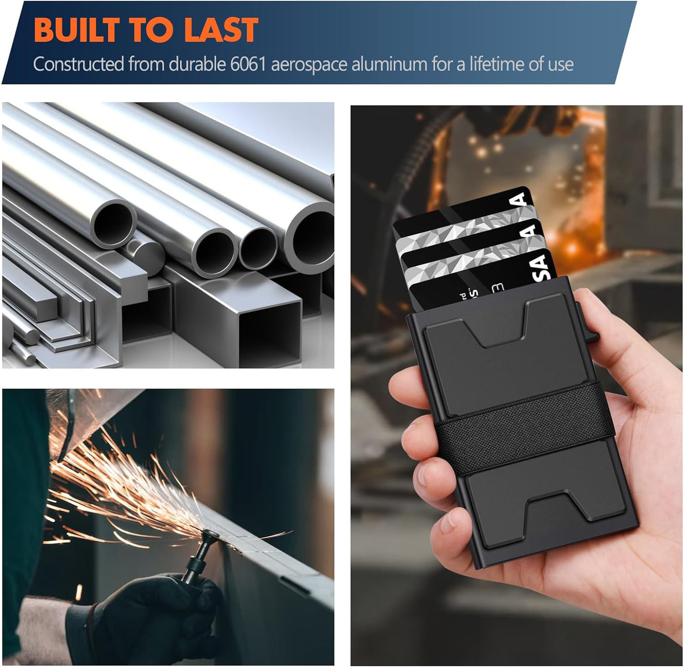 VAEREN Frame Metal  Wallet