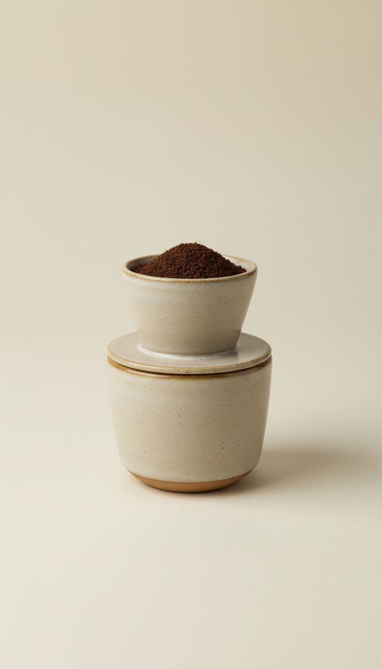 Signature Ceramic Brewing Cup Handcrafted Clay