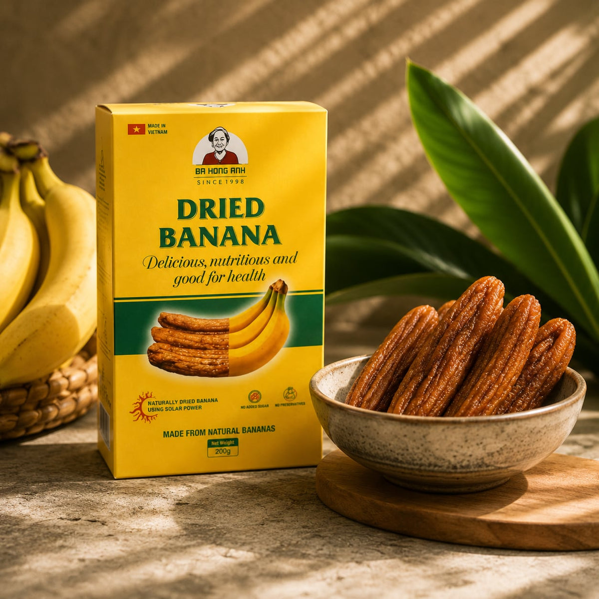 Pure Whole Dried Bananas VAEREN Shop
